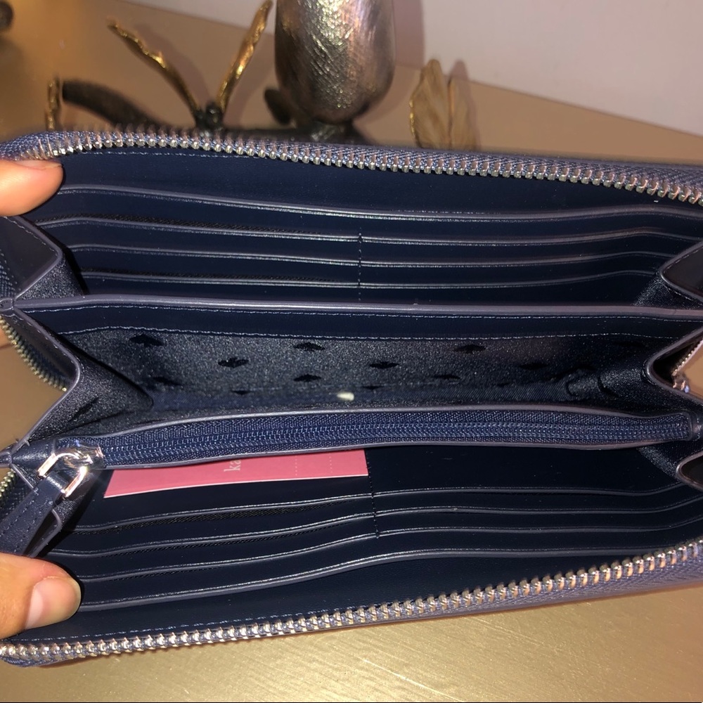 KATE♠️SPADE LOLA GLITTER SATCHEL, WALLET 3 PC SET - Picture 8 of 9